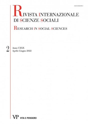 RIVISTA INTERNAZIONALE DI SCIENZE SOCIALI - 2022 - 2. A Special Issue on “Economics of Disability”